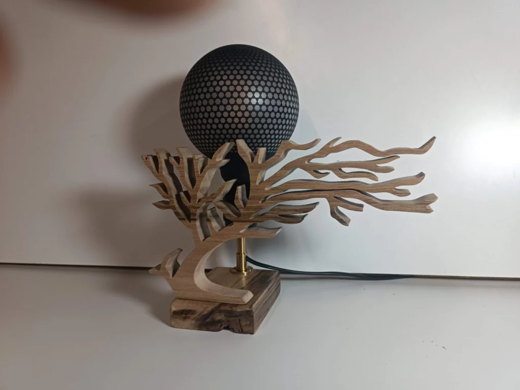Lampe "arbre penché" – Image 2