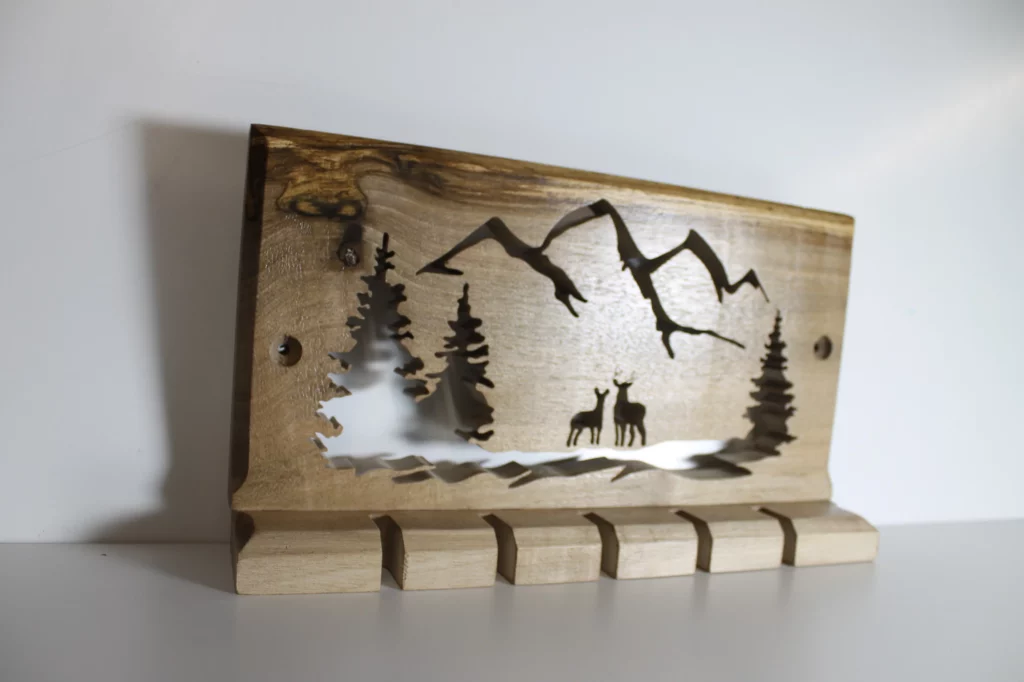 Accroche clefs mural "nature" – Image 2