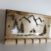 Accroche clefs mural "nature" – Image 2