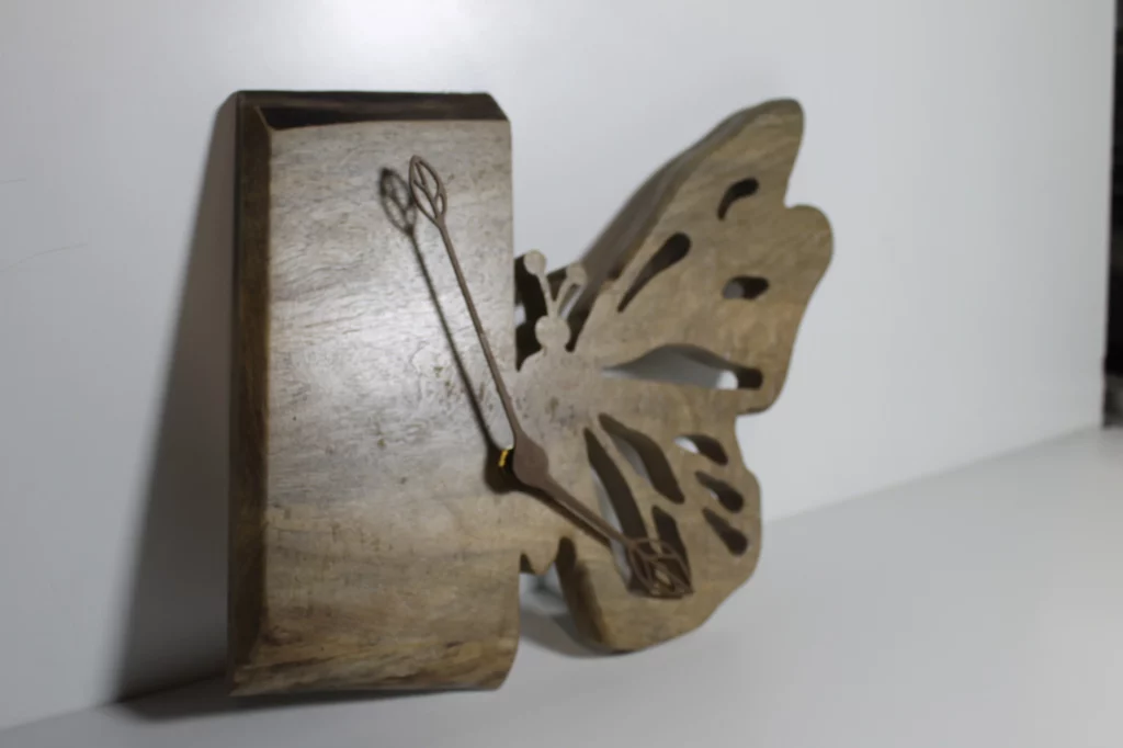 Horloge papillon
